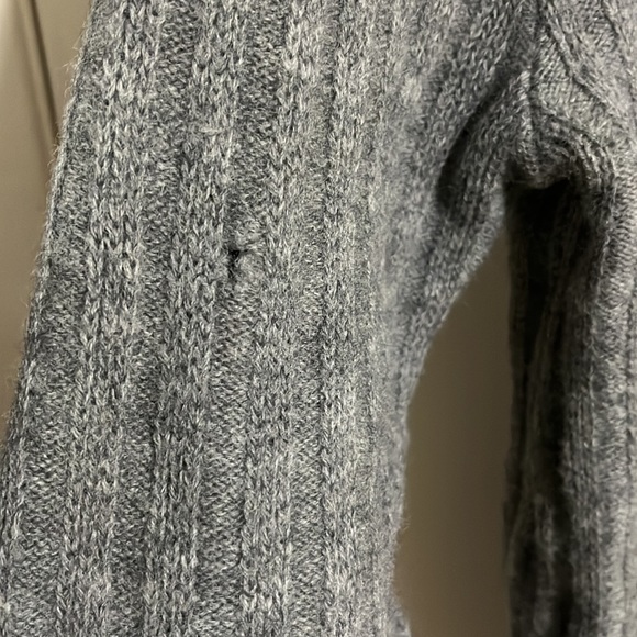 Tundra Wool and Leather Cardigan - Picture 7 of 11